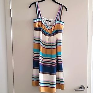 MaxMara dress. 4. Cream, blue, yellow.